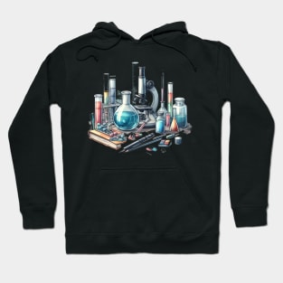 AI laboratory equipment Hoodie